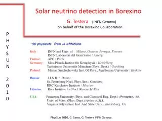 Solar neutrino detection in Borexino