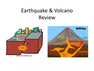 Earthquake &amp; Volcano Review
