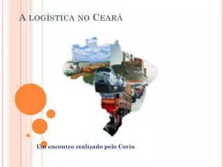 a log stica no cear