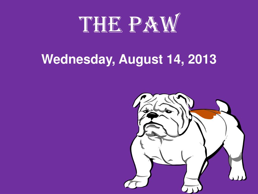 PPT - THE PAW PowerPoint Presentation, free download - ID:2650165