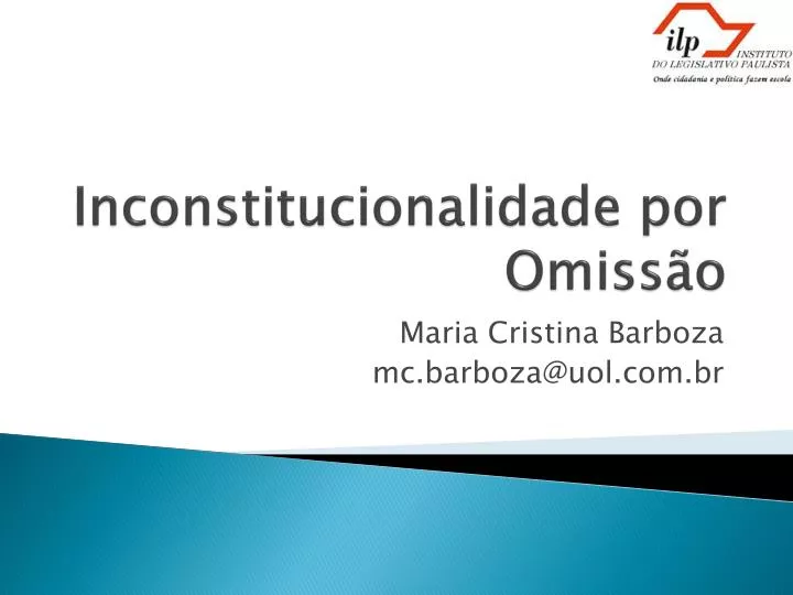 inconstitucionalidade por omiss o