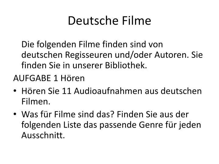 deutsche filme