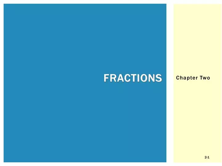 fractions