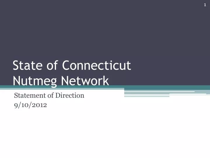 state of connecticut nutmeg network