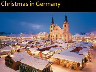 Christmas in German ?