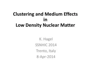 in medium cluster binding energies and mott points in low density nuclear matter