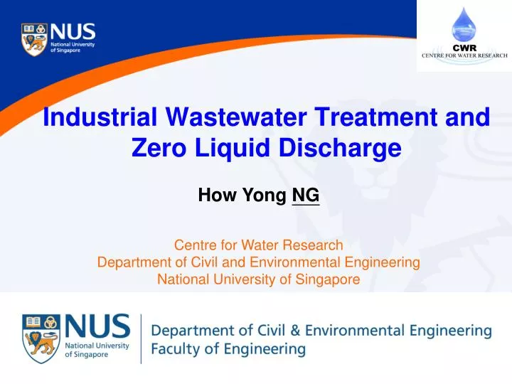industrial wastewater treatment and zero liquid discharge