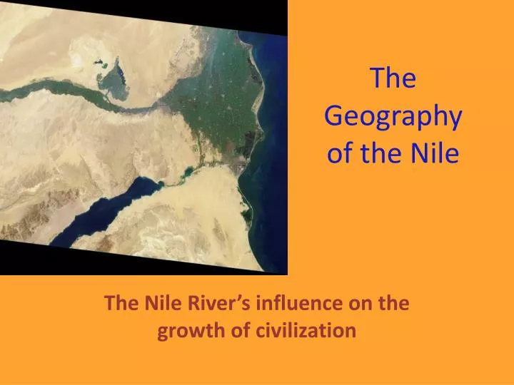the geography of the nile