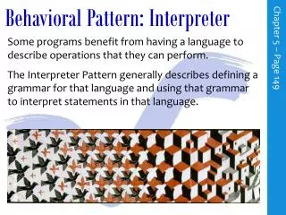 Behavioral Pattern: Interpreter