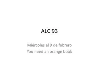 alc 93