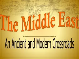 an ancient and modern crossroads