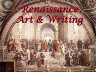 European Renaissance &amp; Reformation
