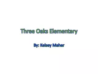 Three Oaks Elementary