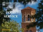 FOOD SERVICE - slide 1