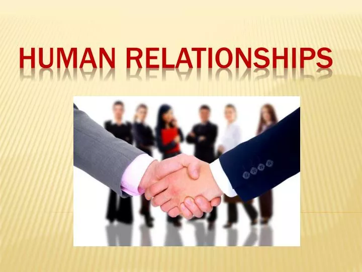 human relationships