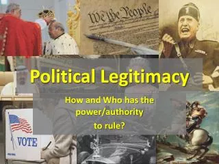 Political Legitimacy