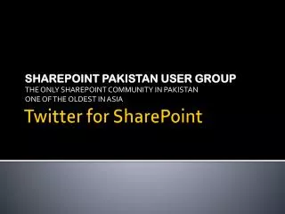 Twitter for SharePoint