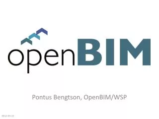 pontus bengtson openbim wsp