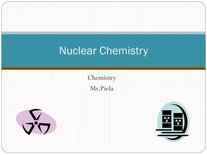 nuclear chemistry