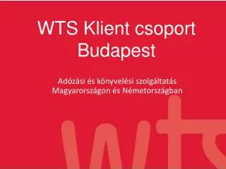 WTS Klient csoport Budapest