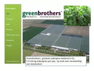 Nova Lignum Wie Concept Wat Product Waar staan we nu Toekomst Vragen novalignum.nl