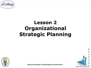 Lesson 2 Organizational Strategic Planning