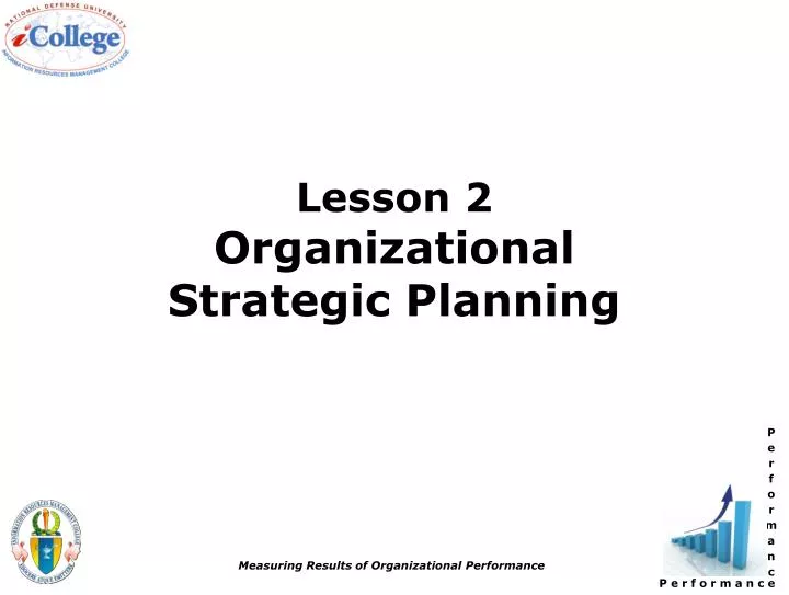 lesson 2 organizational strategic planning