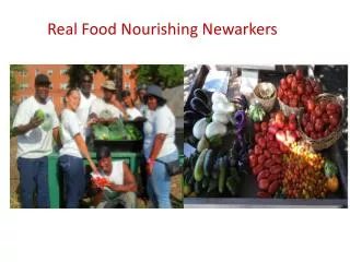 Real Food Nourishing Newarkers