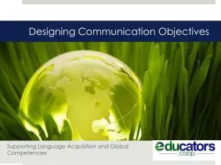 Designing Communication Objectives