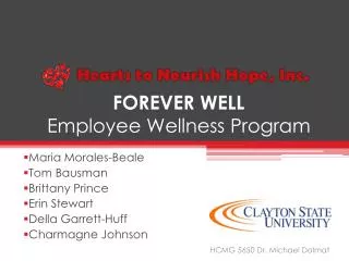 FOREVER WELL Employee Wellness Program