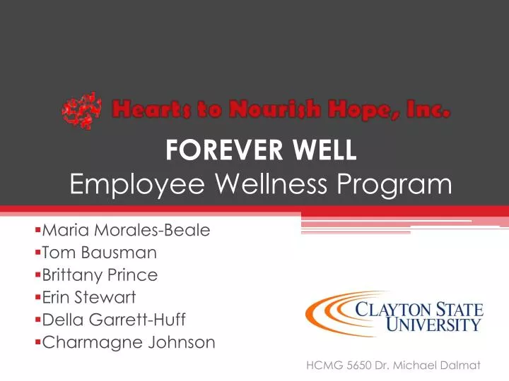 forever well employee wellness program