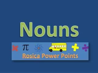 nouns