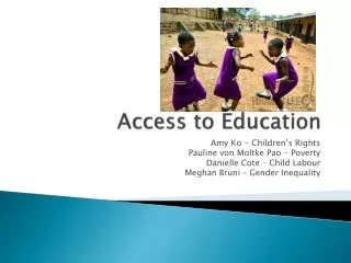 Access to Education