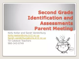 Second Grade Identification and Assessments Parent Meeting