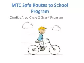 MTC Safe Routes to School Program