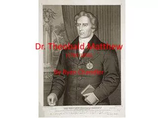 Dr. Theobald Matthew (1790-1856)