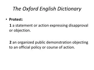 The Oxford English Dictionary