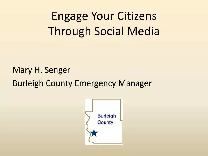 engage your citizens through social media