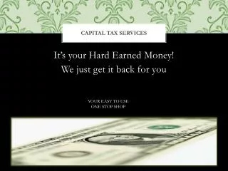 CAPITAL TAX SERVICES