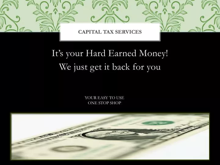 capital tax services