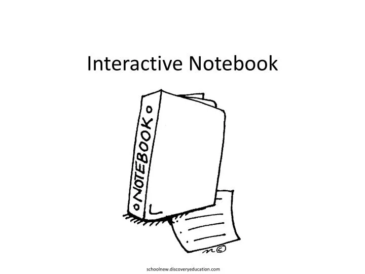 interactive notebook