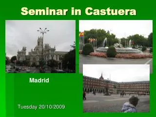 Seminar in Castuera