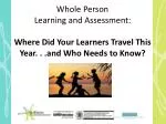 Reflecting on Learner Growth: Insights and Assessments in Jewish Education - slide 1