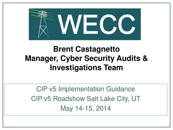 brent castagnetto manager cyber security audits investigations team