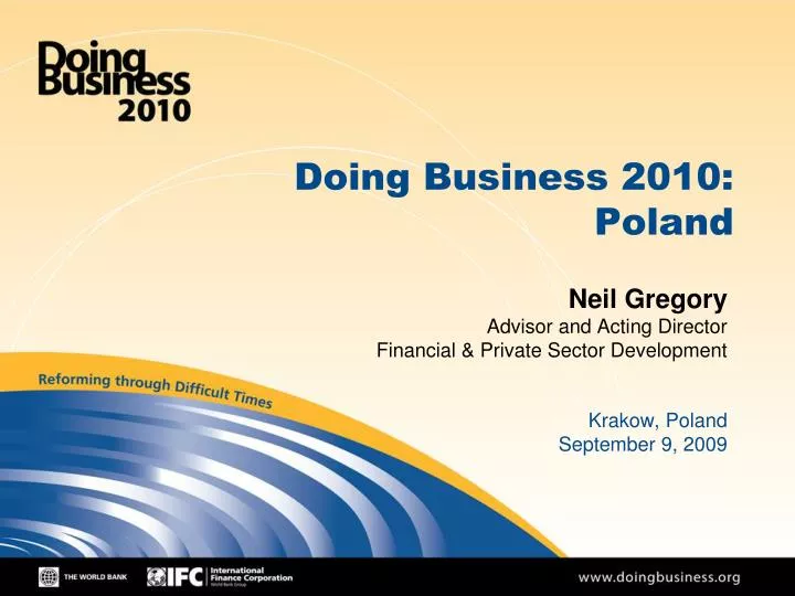 doing business 2010 poland