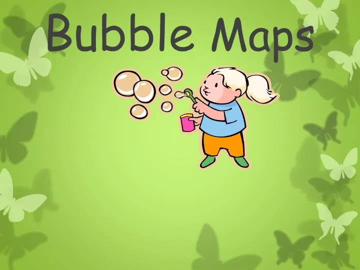 bubble maps
