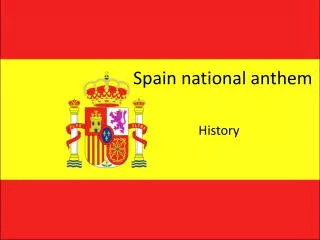 Spain national anthem