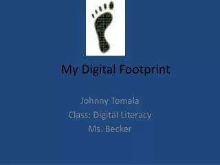 My Digital Footprint