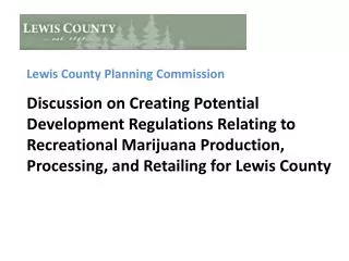 Lewis County Planning Commission