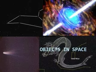Celestial Objects in Space